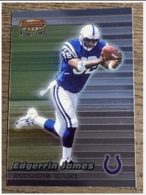1999 Edgerrin James Rookie Card Bowman Best #115 Mint Conditition